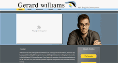 Desktop Screenshot of gerardwilliams.net